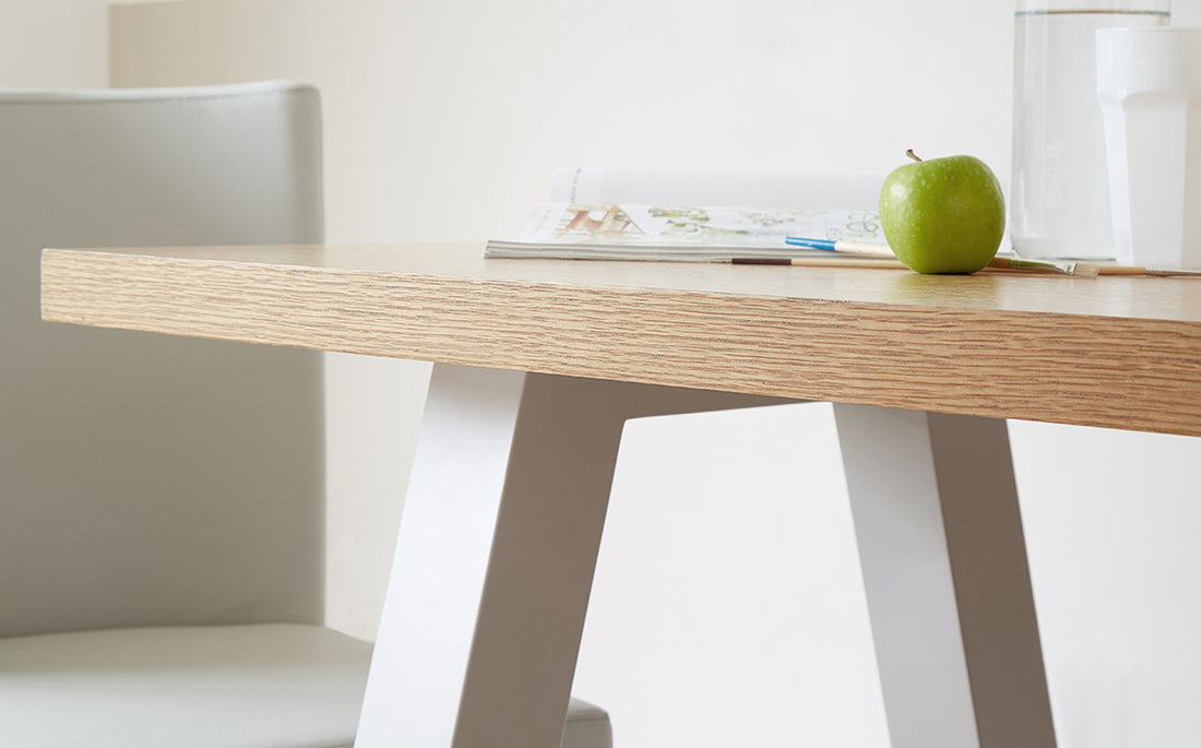 Family Dining with the new Naturale Washed Oak Extending Dining Table and Benches