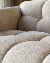 Hayes natural fabric 2 seater sofa