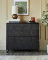 Toronto dark ash chest of drawers