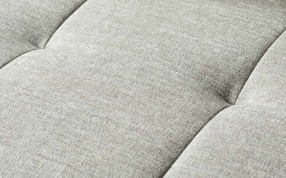 Donella light grey chenille right hand corner chaise sofa