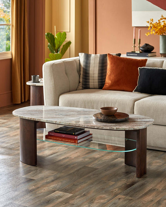 Adalynn marble coffee table