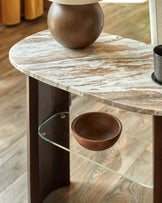 Adalynn marble side table