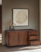 Bryce dark mango wood sideboard