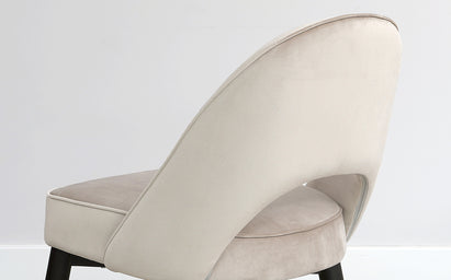 Clover Champagne Velvet Dining Chair (Sold in pairs)