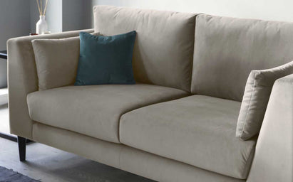 Elsie II Champagne Velvet 2 Seater Sofa