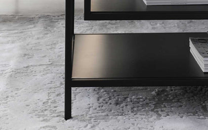 Finley Black Metal Coffee Table