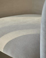 Leighton light grey chenille dining chair