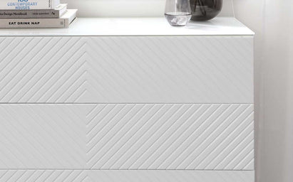 Noah White Gloss Chest Of Drawers