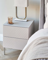 Noah Stone Bedside Table