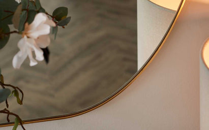 Odense Large Wall Mirror Gold