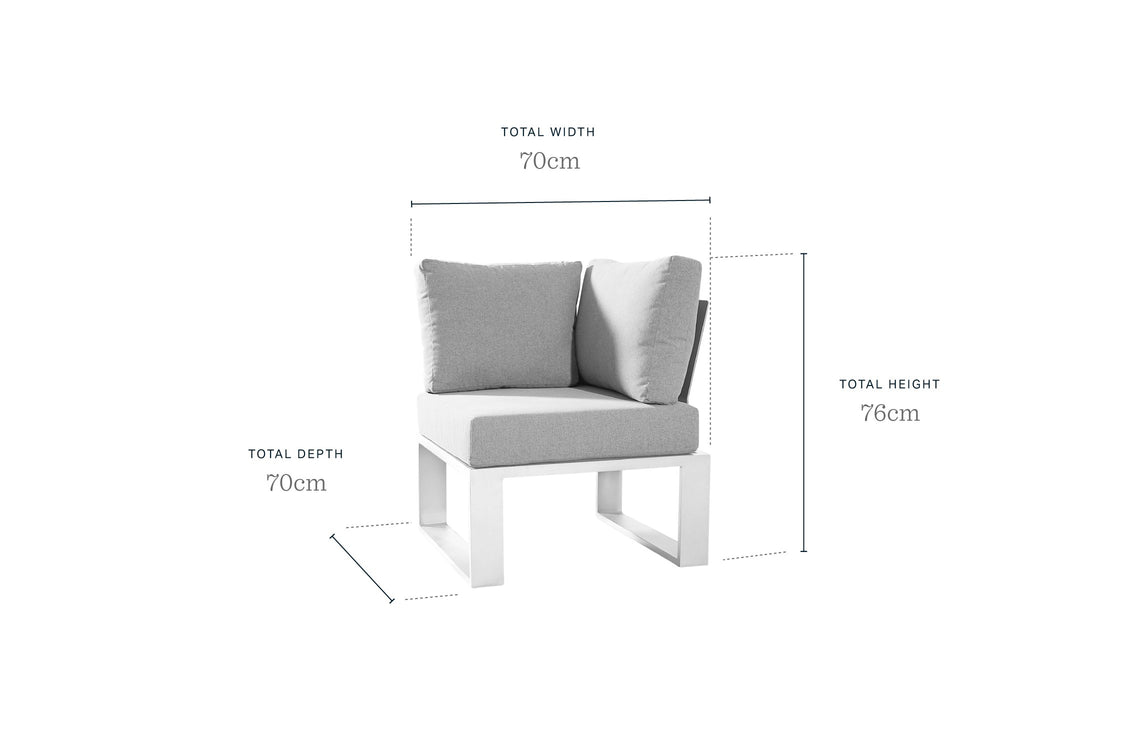 Savannah Natural Modular Corner Seat