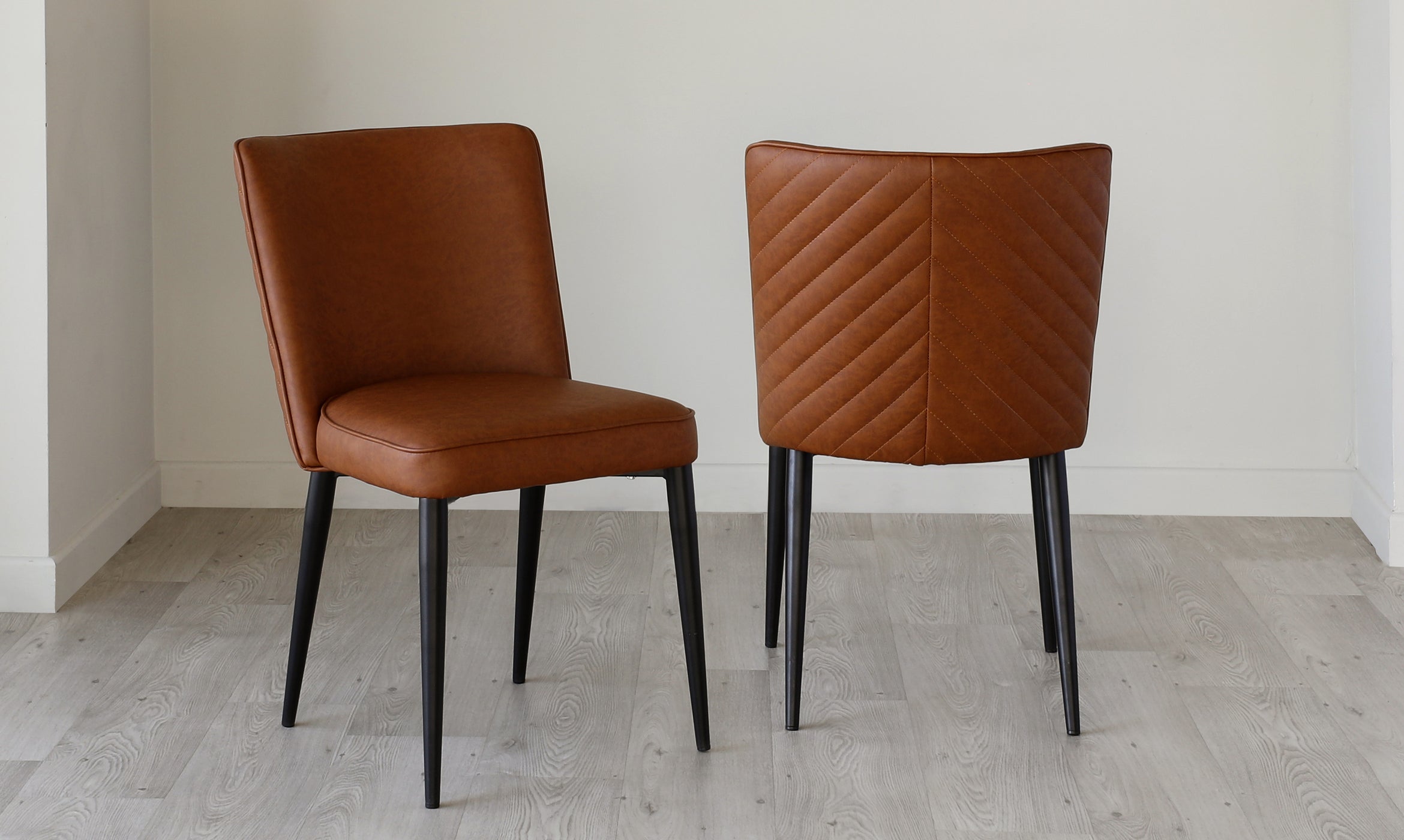 Serena Rust Velvet Dining Chair (Sold in pairs)