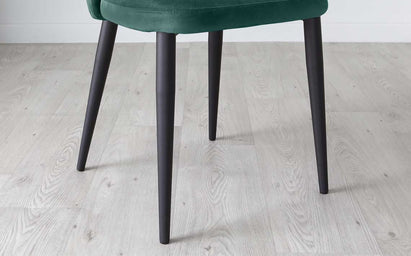 Trinny Dark Green Velvet Dining Chair (Sold in pairs)