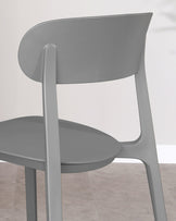 rosa garden chair dark grey