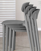 rosa garden chair dark grey