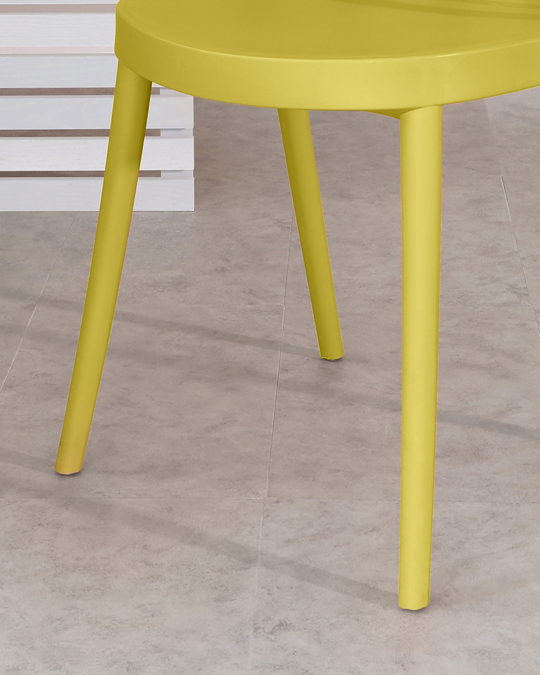 skye garden chair mustard yellow